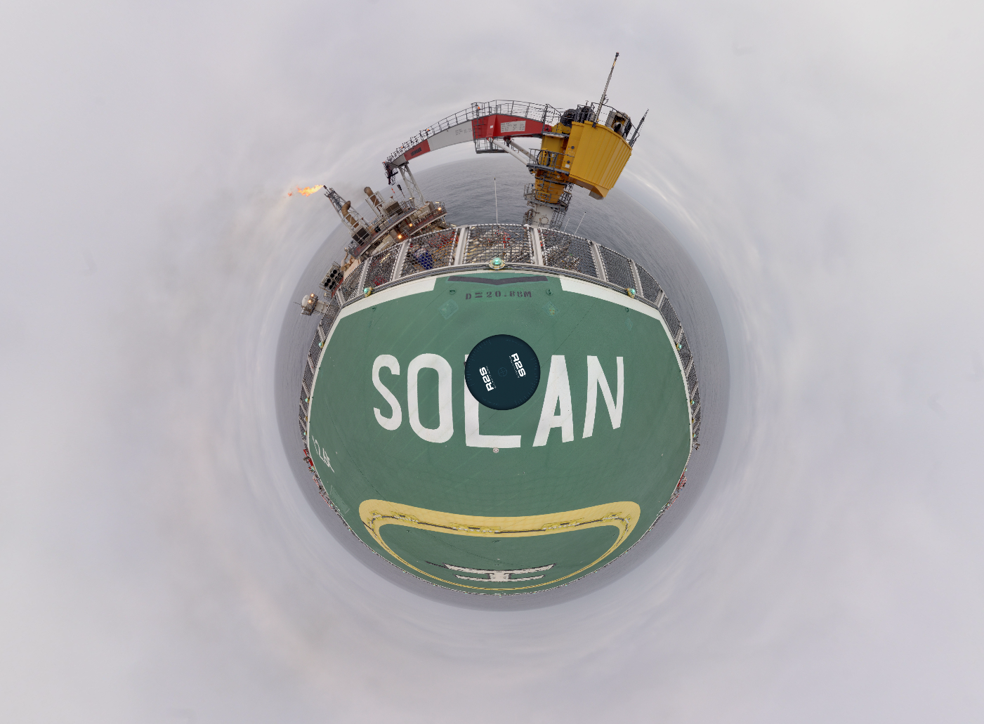 James Fisher strengthens its relationship with Premier Oil through the completion of a new Return To Scene digital survey of the Solan platform, West of Shetland.