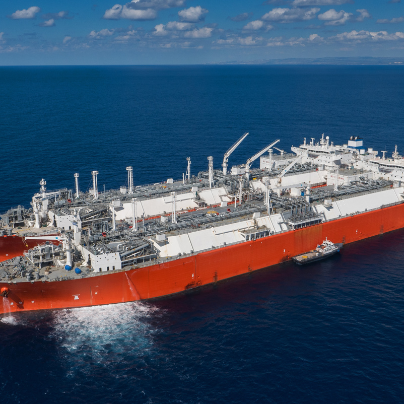 LNG STS transfer