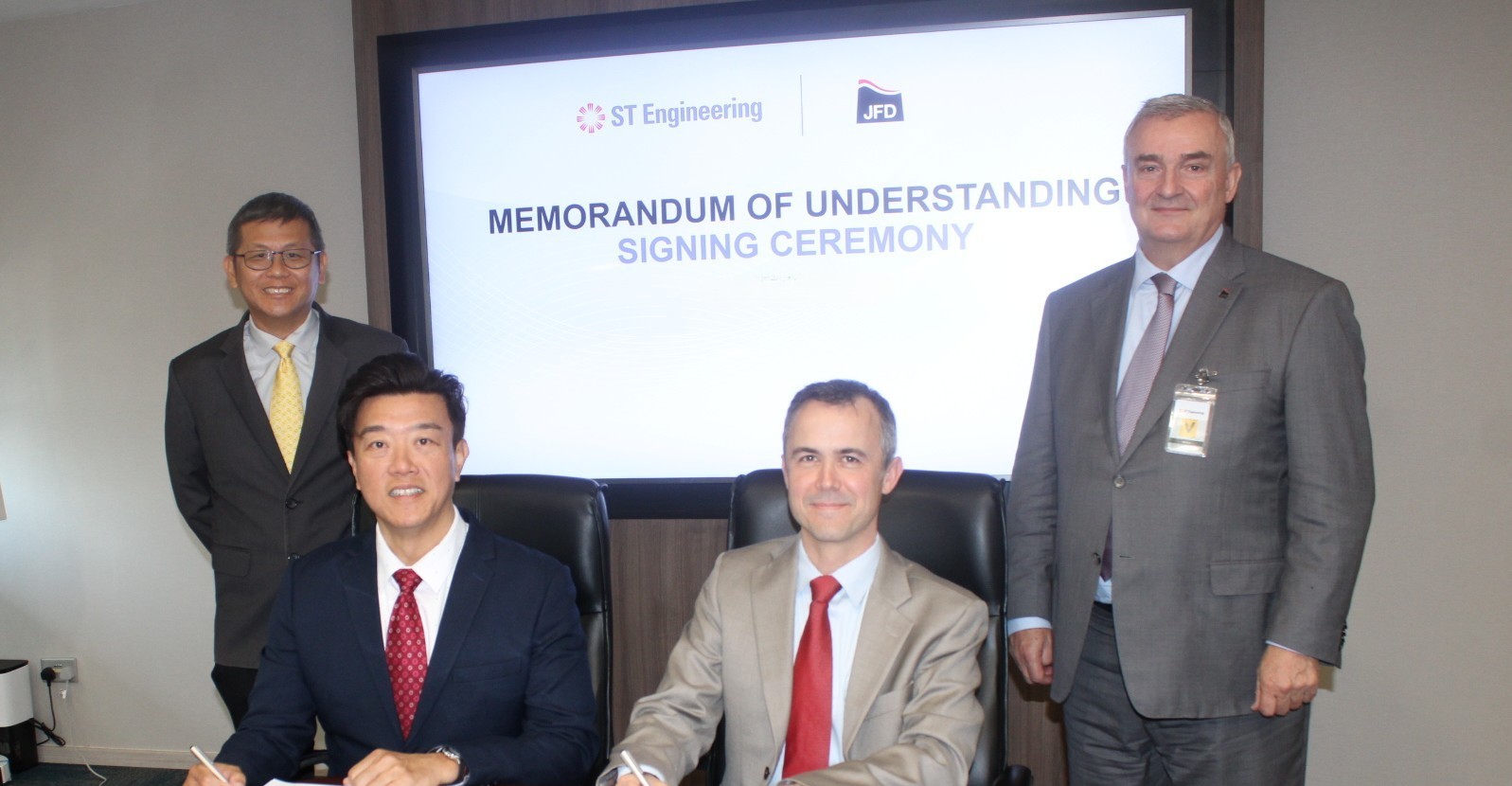 JFD Global signs agreement with ST Engineering Marine to collaborate in Singapore and international markets