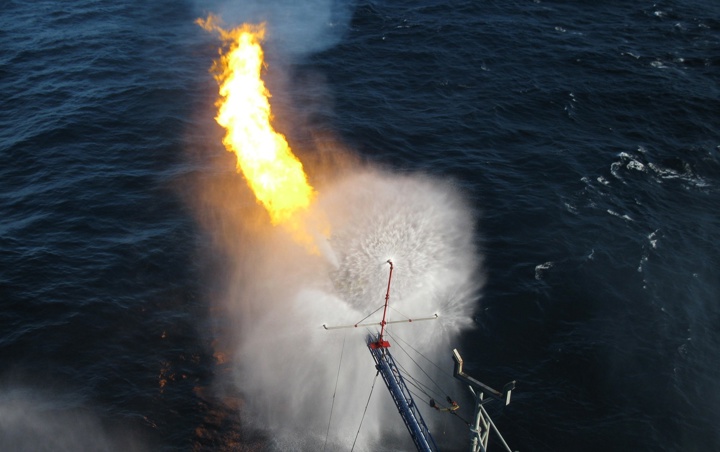 Proven protection from radiated heat during well testing and flaring icon