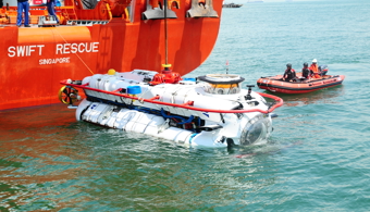 James Fisher Defence provides Republic of Singapore Navy with complete submarine rescue capability.