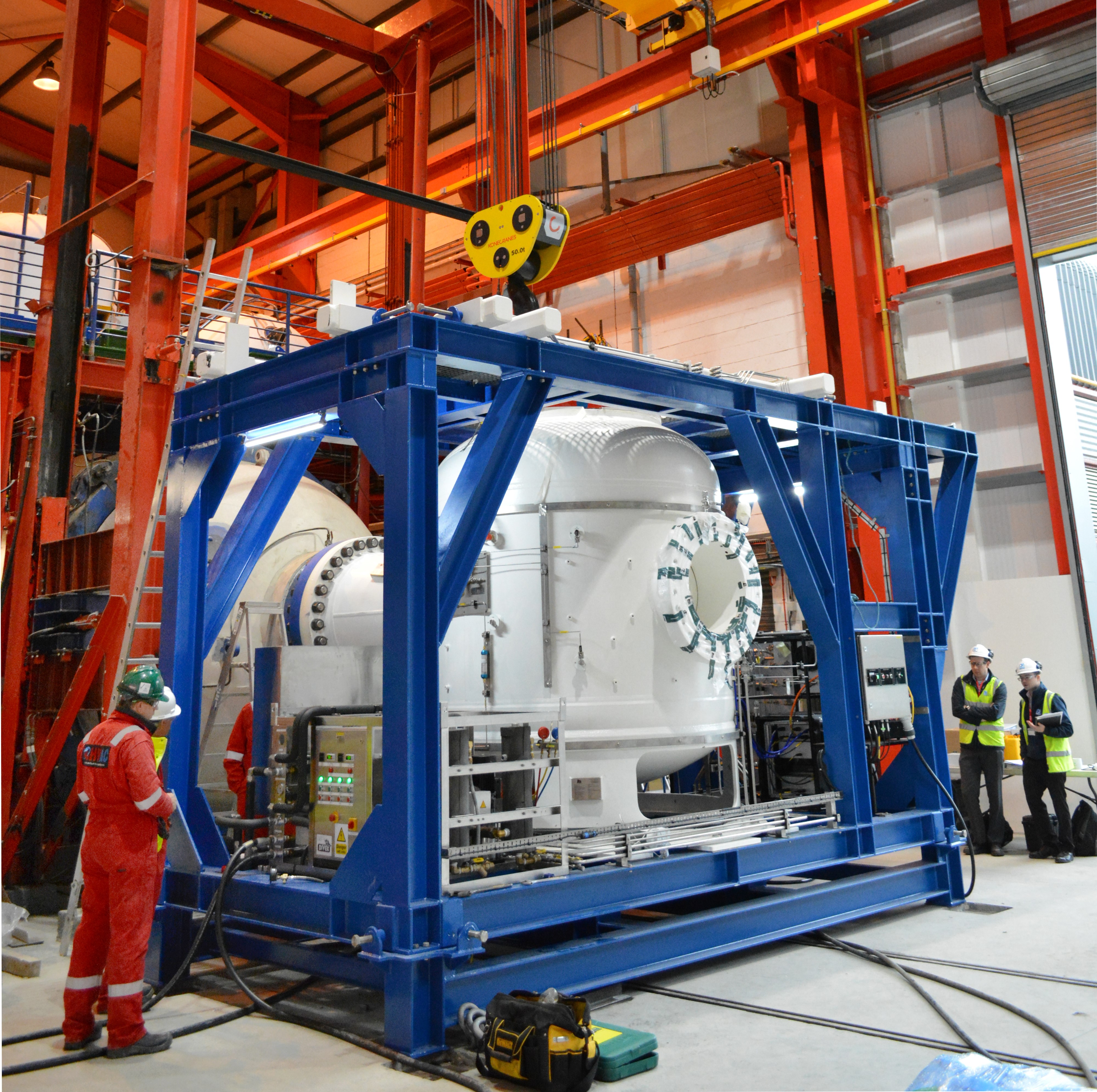 JFD, part of James Fisher and Sons plc, is delighted to announce the completion of an extension to its National Hyperbaric Centre.