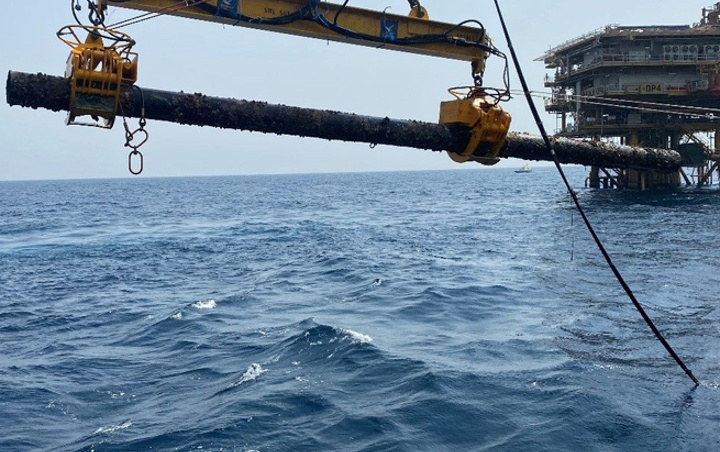 Debris clearance and seabed restoration icon