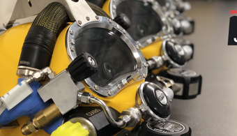 Delivery of the new products, which include environmental control systems, gas reclaim and life support products, provide the most advanced saturation dive capability in the world