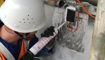 Structural health monitoring for Asian offshore wind farm