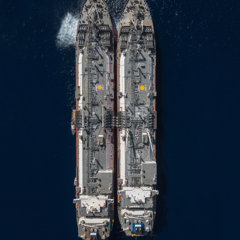 Bird's eye view of STS transfer