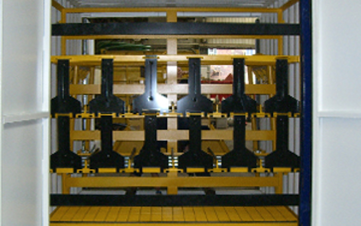 Specialist tooling and containerisation options to support safe handling of life support stores and intervention tasks icon