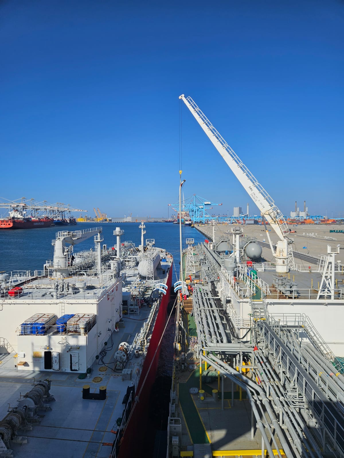 James Fisher Fendercare supports Port of Rotterdam in landmark ammonia bunkering pilot