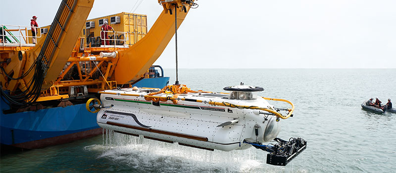 3rd generation submarine rescue system achieves record depths in deep-sea trials.
