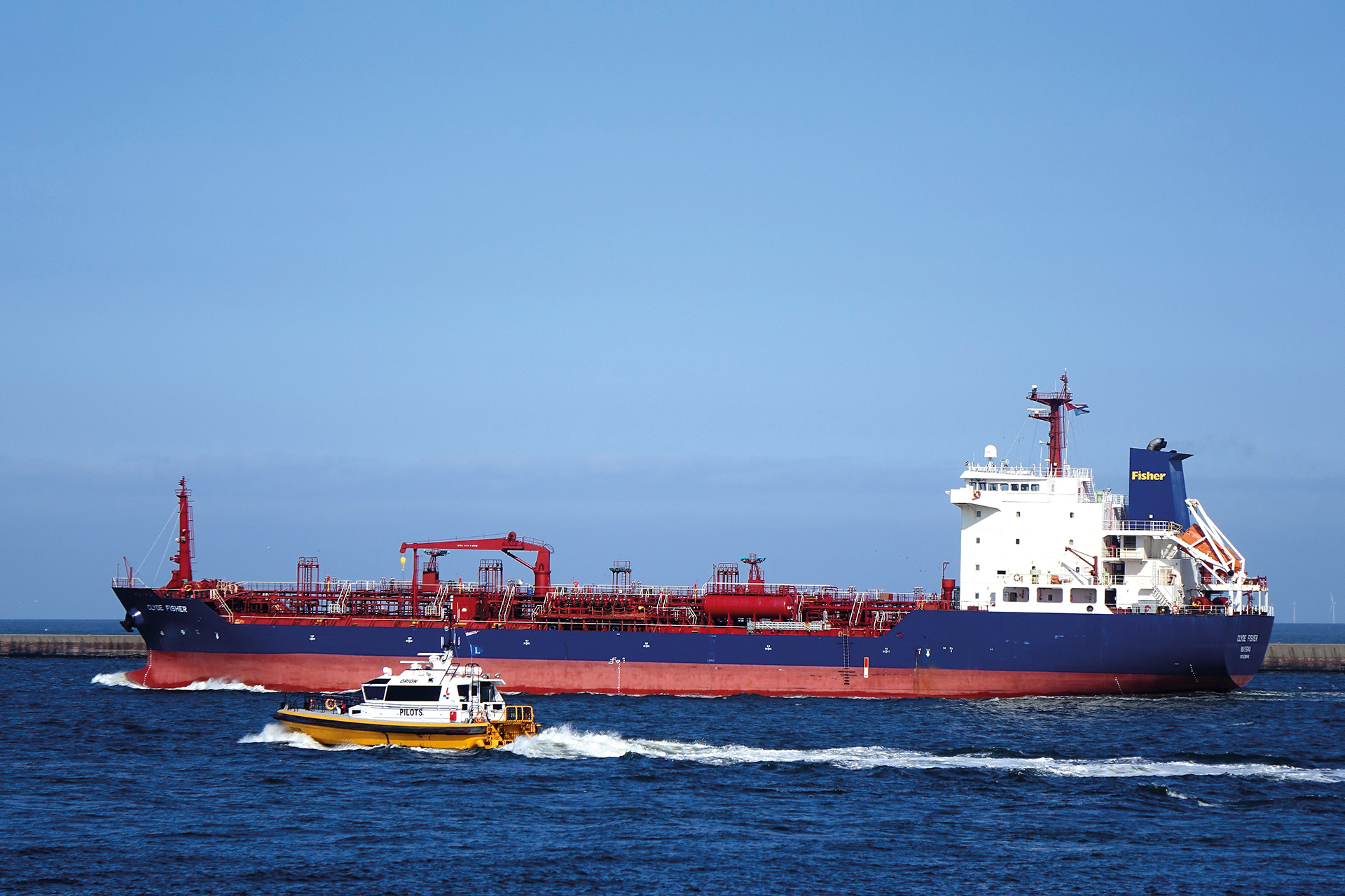 Clyde Fisher At Amsterdam Port
